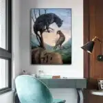 Dessin trompe l'oeil visage 4