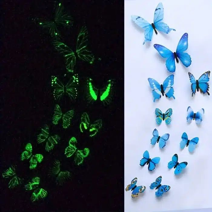 Papillon fluorescent 2