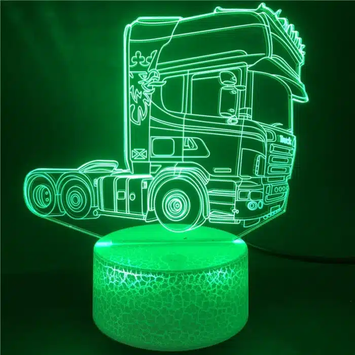 Lampe 3D camion 4