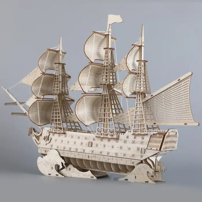 Puzzle 3D bâteau 3