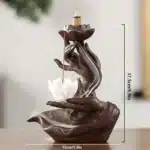 Bruleur d'encens fleur de lotus 5