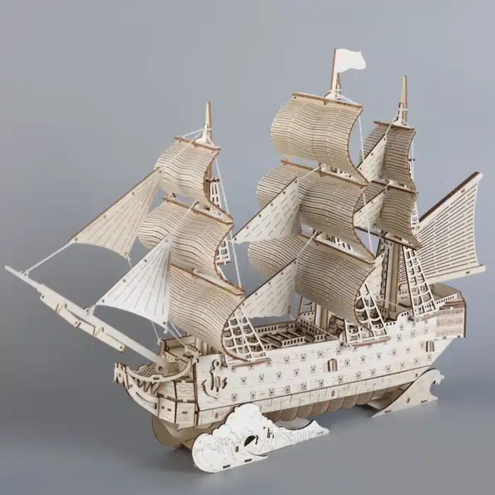 Puzzle 3D bâteau 2