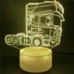 Lampe 3D camion 3