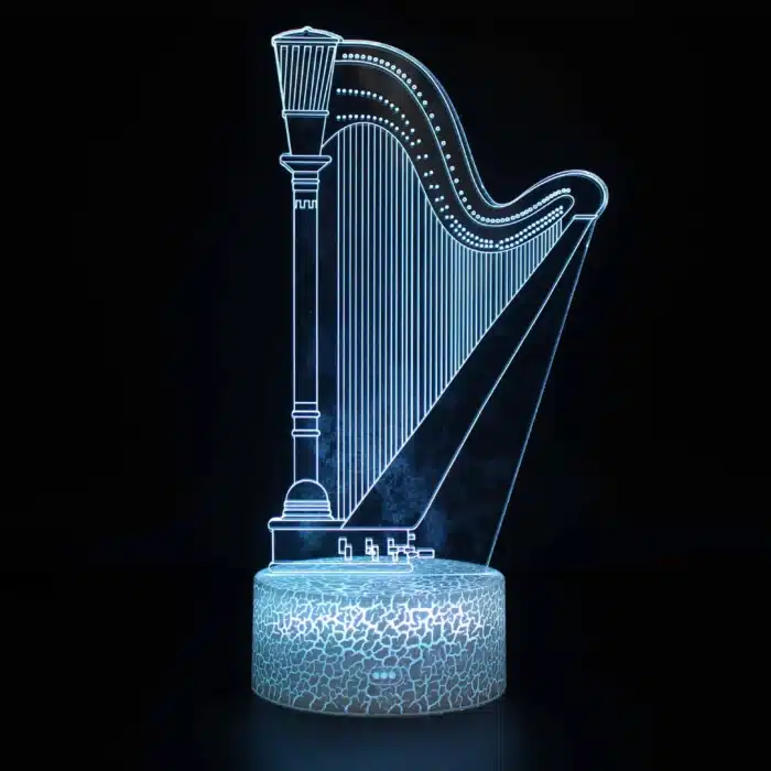 Lampe 3D musique 6