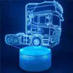 Lampe 3D camion 2
