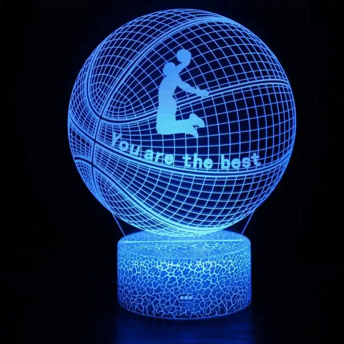 Lampe 3D basketball 1
