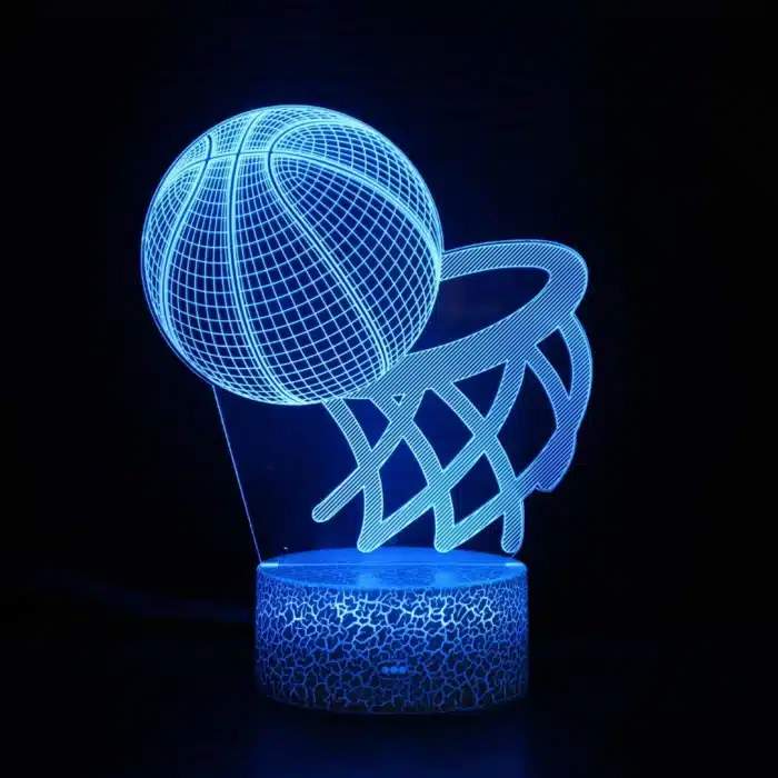 Lampe 3D basketball 6