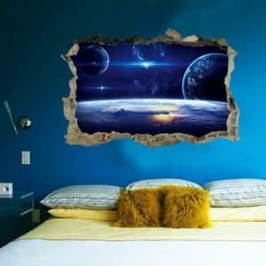 Autocollant galaxie