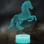 Lampe 3D cheval 6