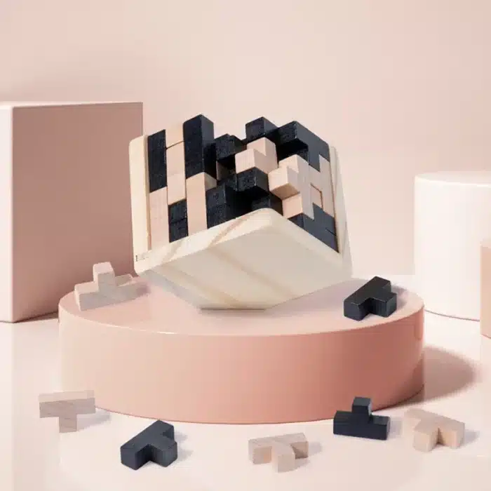 Cube puzzle 3D 1