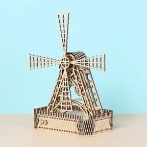 Puzzle 3D moulin