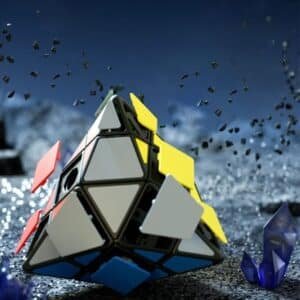 Rubik's cube pyramide