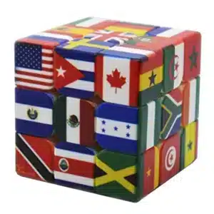 Rubik's cube drapeau 1