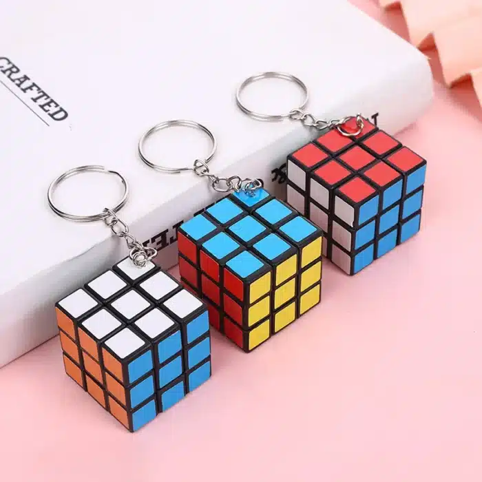 Porte clé Rubik's cube 4