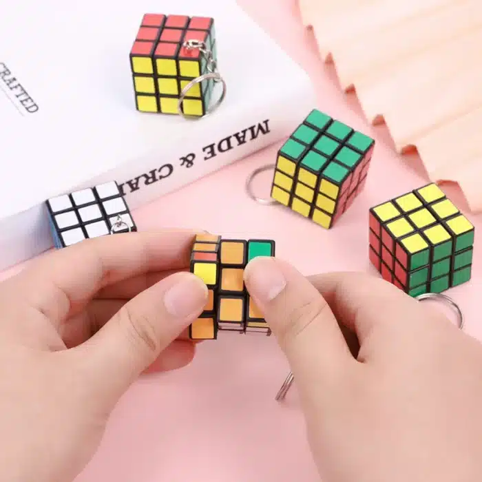 Porte clé Rubik's cube 2