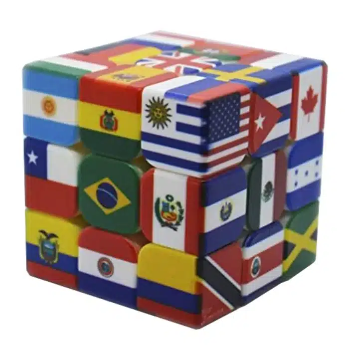 Rubik's cube drapeau 2