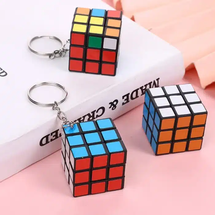 Porte clé Rubik's cube 1