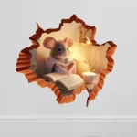 Autocollant trou de souris 7