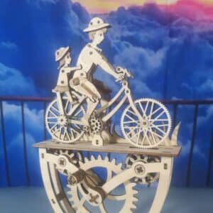 Puzzle 3D en bois vélo