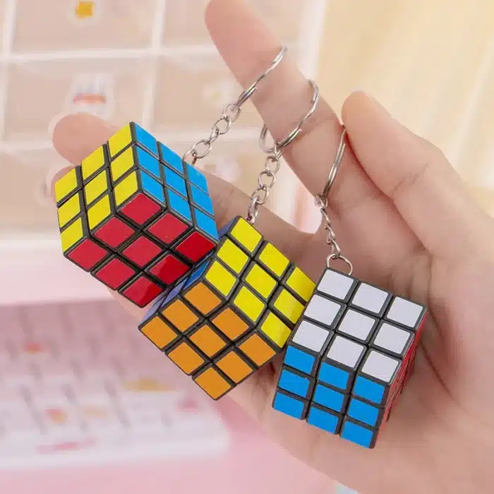 Porte clé Rubik's cube 3
