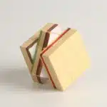 Magic Cube 3D UV Graffiti Hamburger, Puzzle Professionnel, Jeu de Vitesse Lisse, Cadeaux Jouets pour Enfants, Instituts Soulignés Amusants, 3x3x3 4