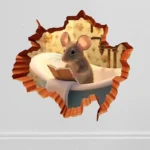 Autocollant trou de souris 5
