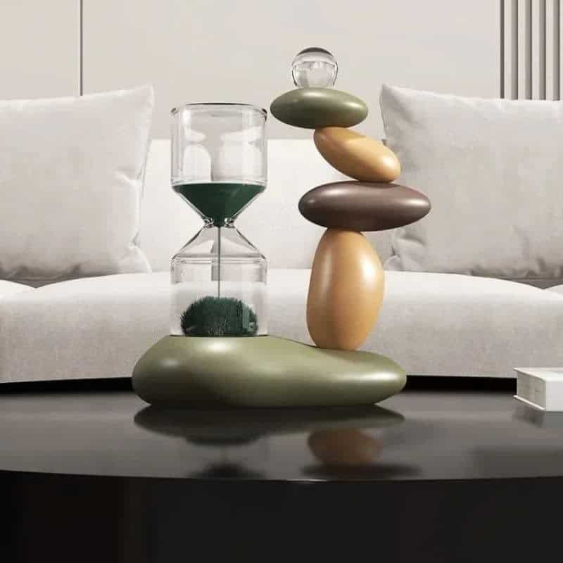 3 idées déco avec un sablier magnétique et une dose de zen à la clé !