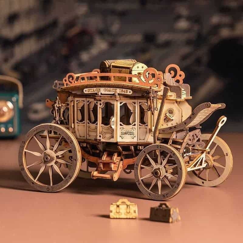 puzzle 3D en bois