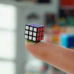 Mini rubik's cube