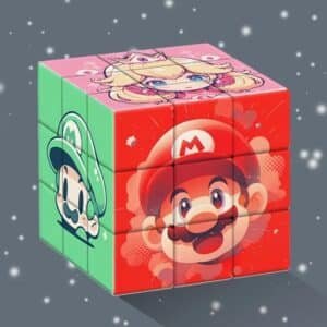 Rubik's cube Mario