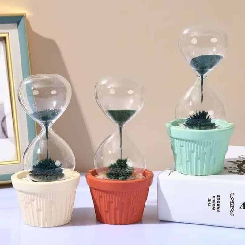 3 idées déco avec un sablier magnétique et une dose de zen à la clé !